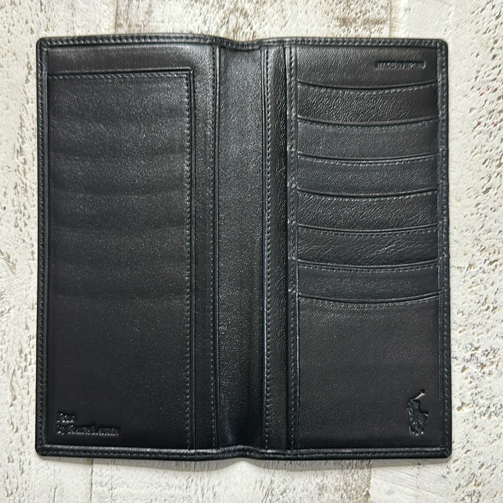 Ralph Lauren Polo long leather wallet excellent condition